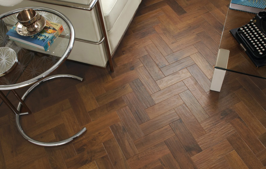 Karndean Art Select Parquet - Auburn Oak